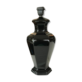 Black ceramic lamp