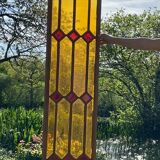 Vitaril, Wood and glass panel, 41X193.5