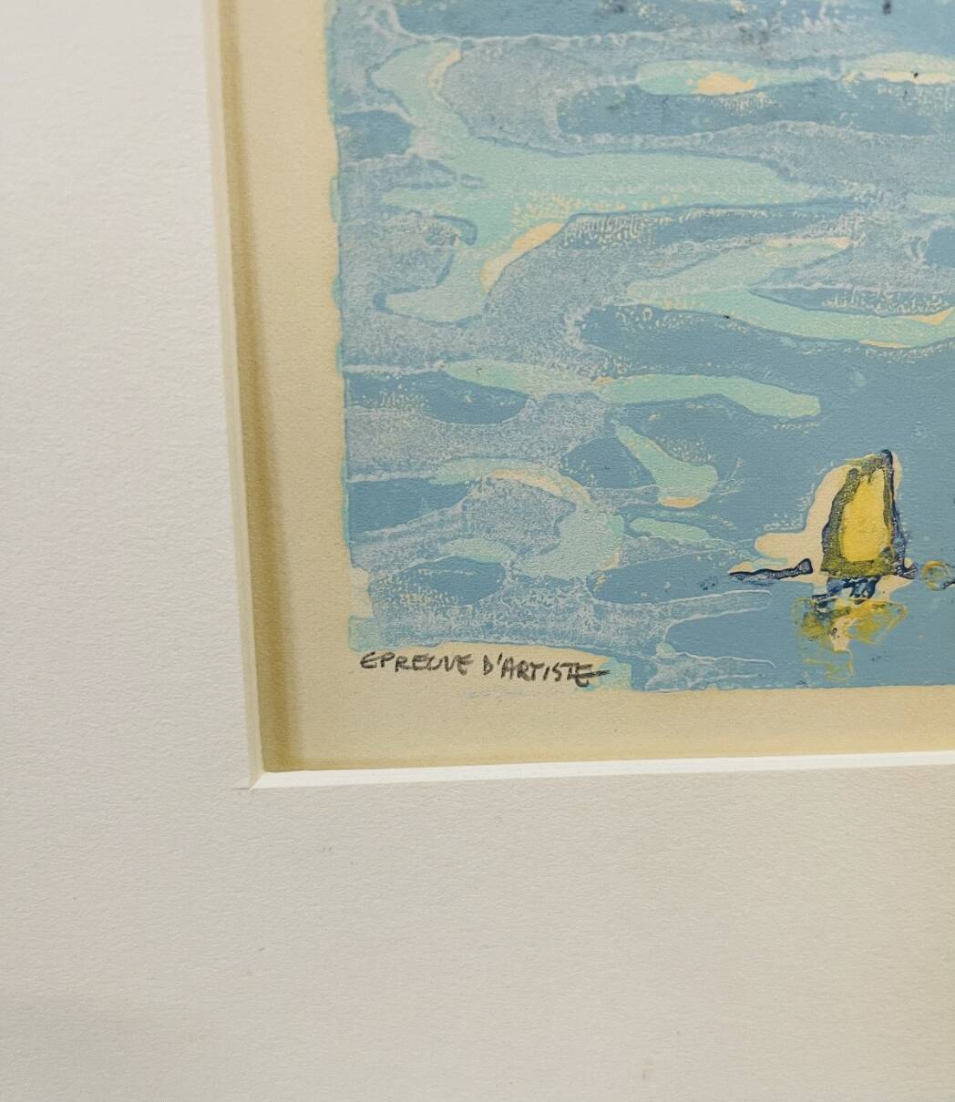 Colour lithograph by Georges Roudneff (1933)