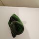 Blow glass crumple candle holder