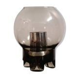 Lampe à poser en verre fumé par Sussmuth Leuchten 1970