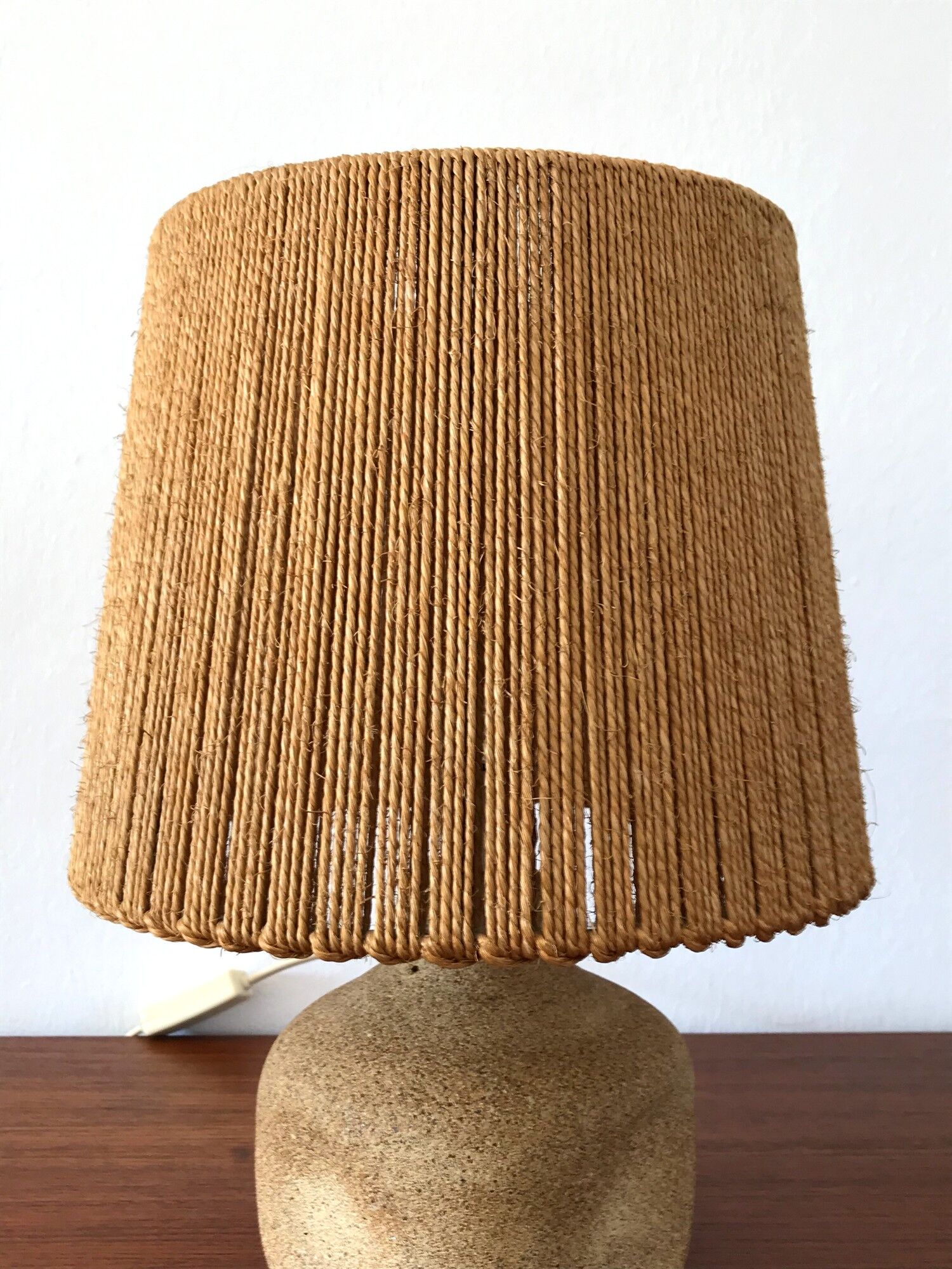 Vintage stone lamp 70s