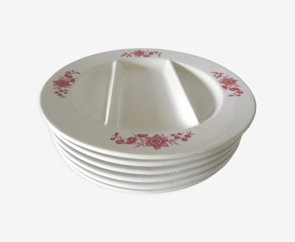 Assiettes à asperges KG Lunéville