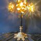 Large grape cluster lamp, Murano glass, 1950.