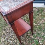 Antique Louis XVI style console with marble top