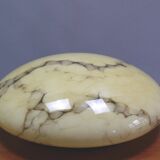 Art Deco wall or ceiling light, marbled look, 1920s-1930s