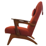 Fauteuil avec repose-pieds 'Vorchten'