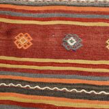 6x9 Striped Vintage Kilim Rug, Home Decor Carpet, 175x276Cm