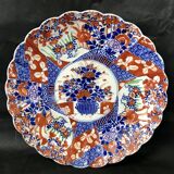 Hand-painted Japanese Imari dish - 19th century - 30 cm