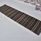 Organic Wool Goat Hair Runner Rug sku 3838