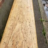 Wooden farm bench "perch"