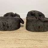 Pair of Asian theater masks