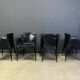 Vela dining chairs by Carlo Bartoli for Matteo Grassi, 1980s