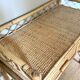 Vintage bamboo and rattan desk