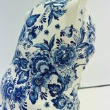 Tiger Statue Ceramic Delft Blue