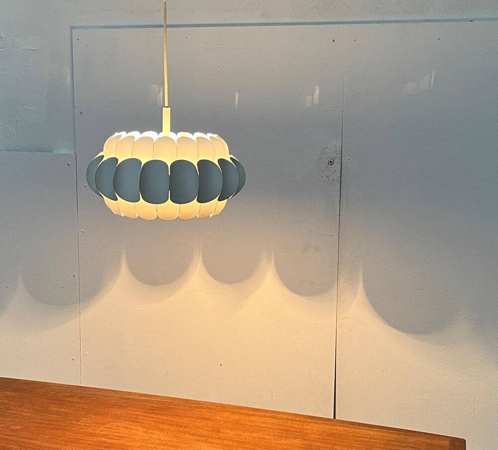 White metal suspension from the mid-century by H. Zender for Temde, 1960s.