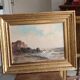 marine old rocky coast oil on canvas 1890 - 1910