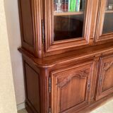 Cherry bookcase stamped Louis Tricoire