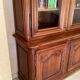 Cherry bookcase stamped Louis Tricoire