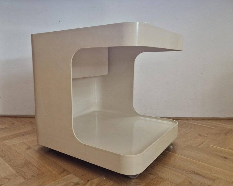 Midcentury Side Table, GAME, Marcello Siard for Longato, Italy, 1970s