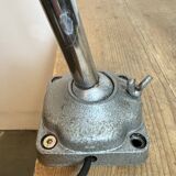 Grey Industrial Workshop Gooseneck Table Lamp, 1960s