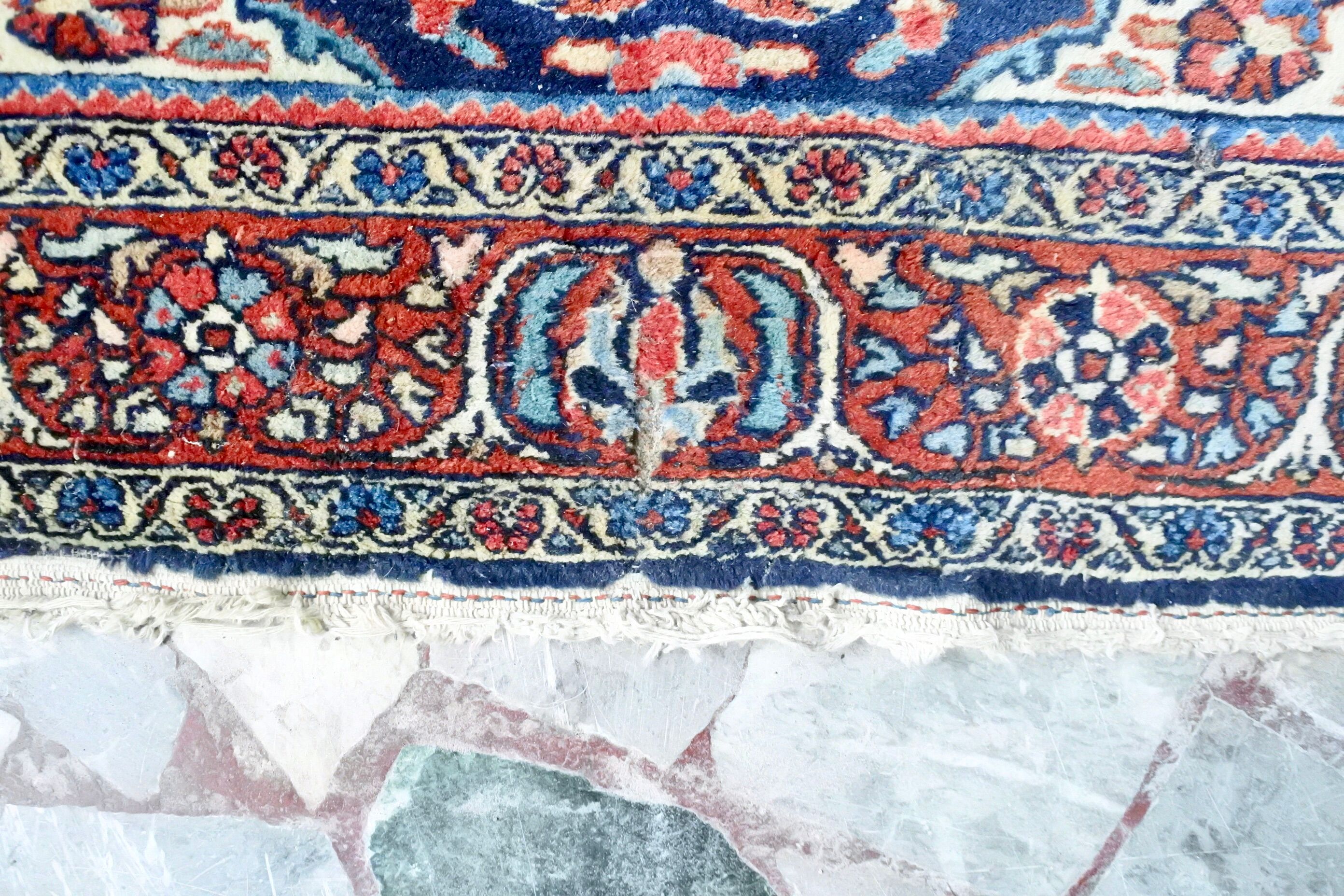 Vintage Hamadan rug. 202x146cm