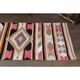 Vintage Turkish Oushak Handmade Wool Cotton Pink Runner Rug 69x333