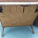 Convertible art deco armchair