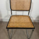 Black Cesca chair by Marcel Breuer B32 made in Italy.