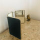 Triptych barber mirror