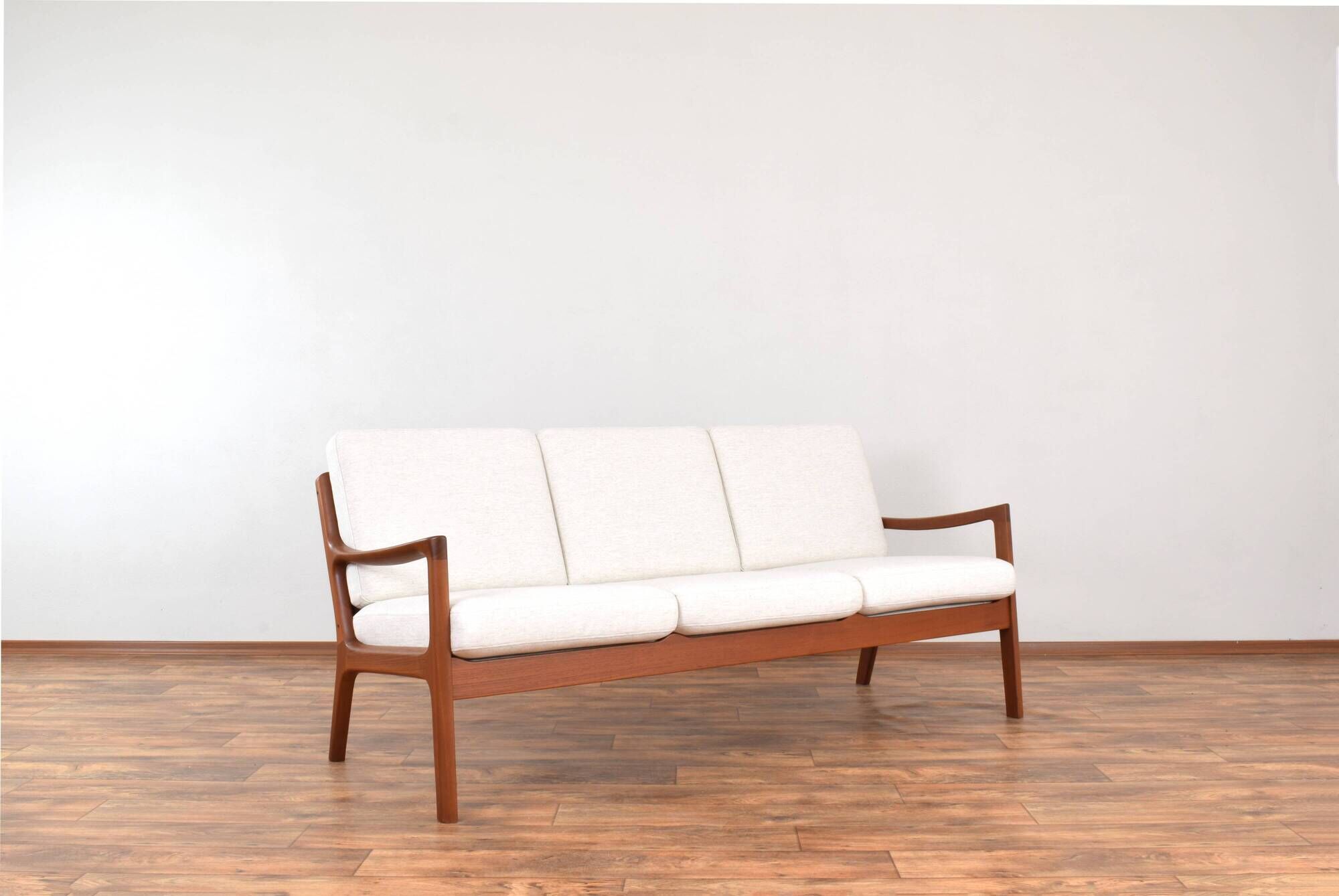 Mid-Century Danish Teak Sofa by Ole Wanscher for Cado, 1960s