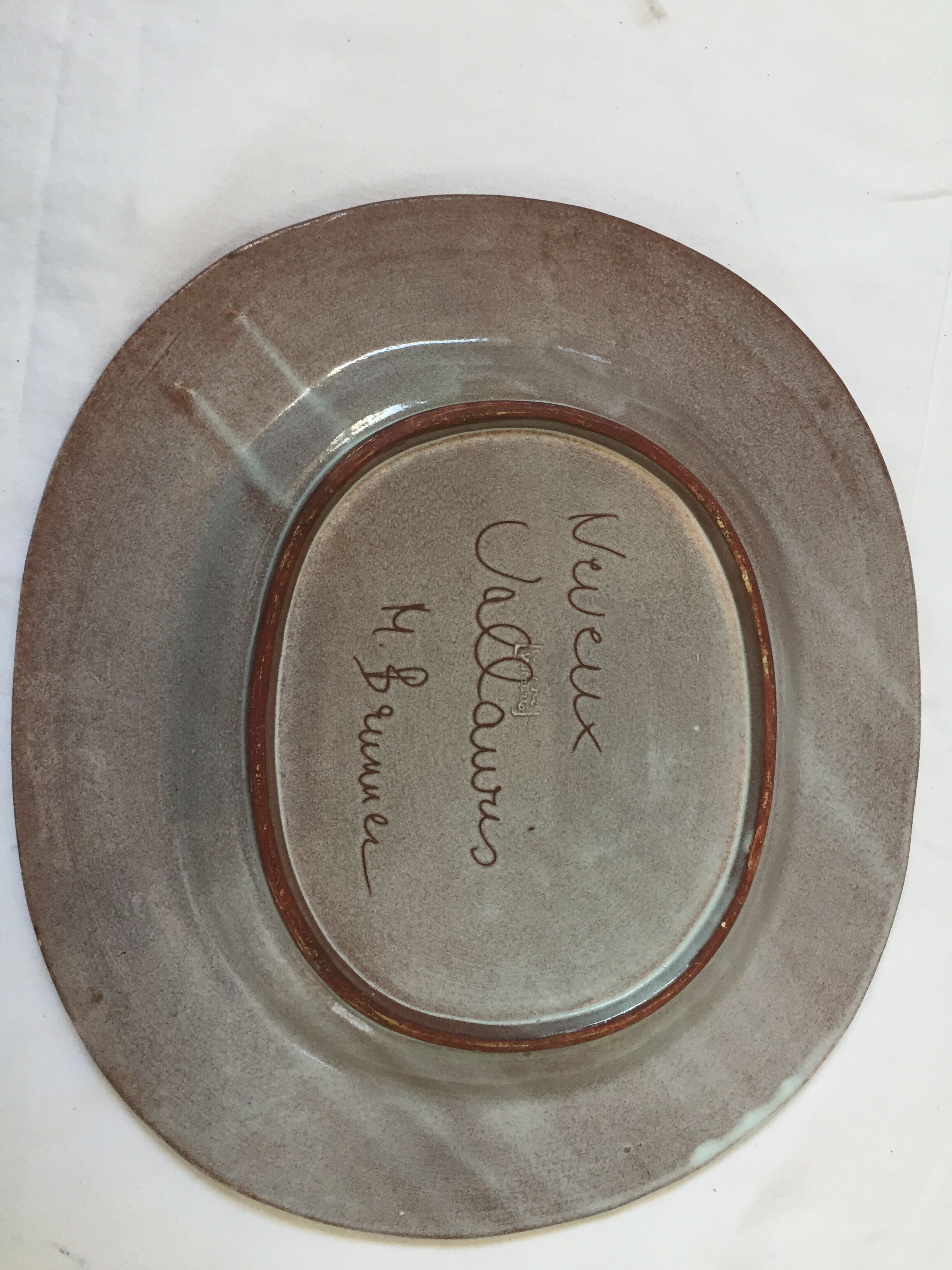 1960 Vallauris ceramic dish