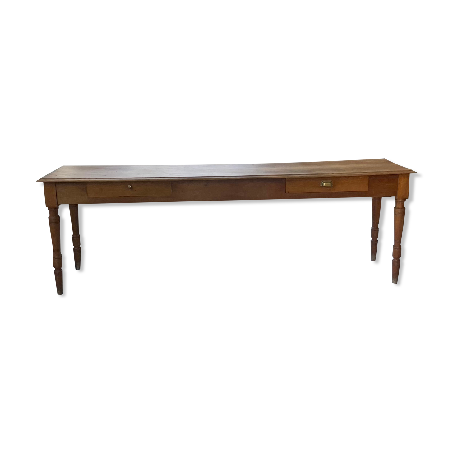 Oak table console