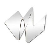 Plexiglas design magazine holder