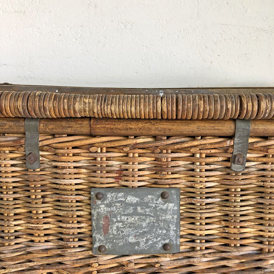 Wicker trunk 1960