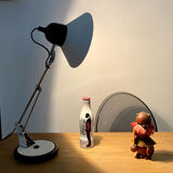 Aluminor articulated desk lamp France vintage 70s