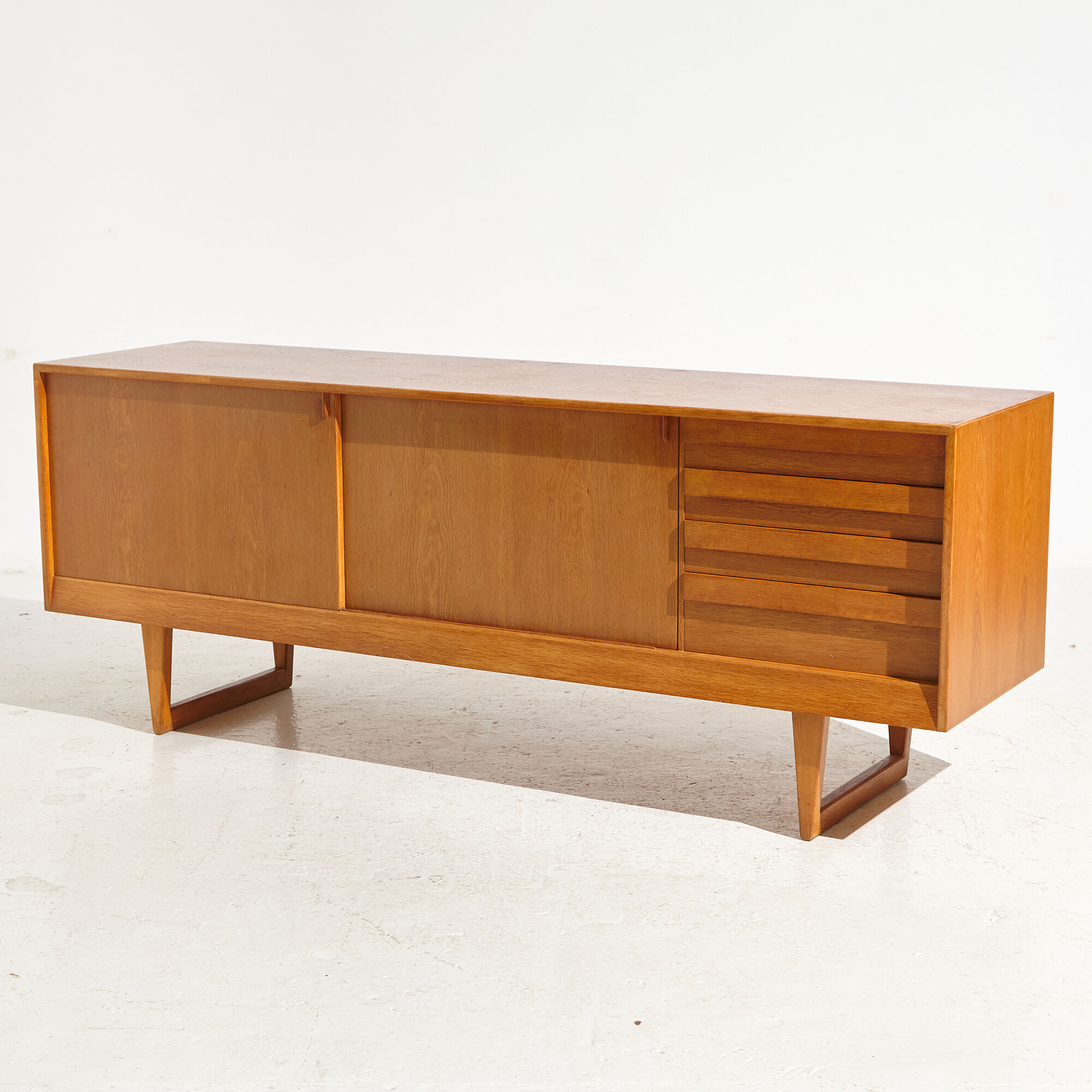 Oak sideboard by kurt østervig for kp møbler