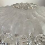 Ceiling lamp applied in molded glass 25cm