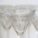 Set of 8 wine glasses bistrot old art of the table vintage