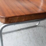 Set of 4 'B257' dining chairs by Emile Guillot, 1920s