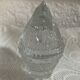 Original molded glass egg cup