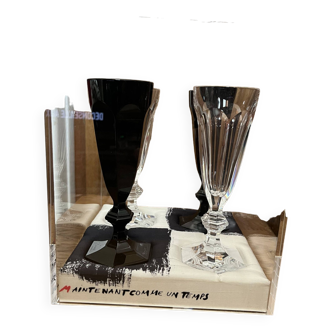 Baccarat Flutes By Ara and Philippe Starck