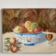 Still life in oil fruit cup