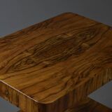 Art Deco Walnut Console Table 1930s