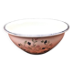 Glazed ceramic salad bowl Orchies Moulin des Loups
