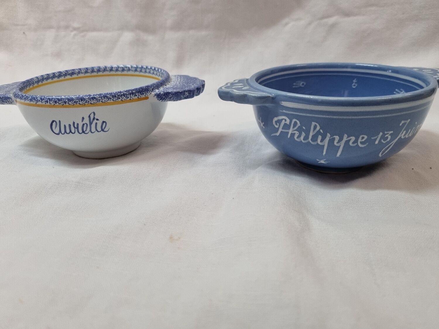 Henriot Quimper ear bowls 1960 to 1992