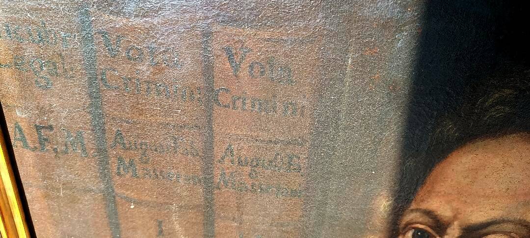 Antique portrait of a magistrate, late 17th - early 18th century