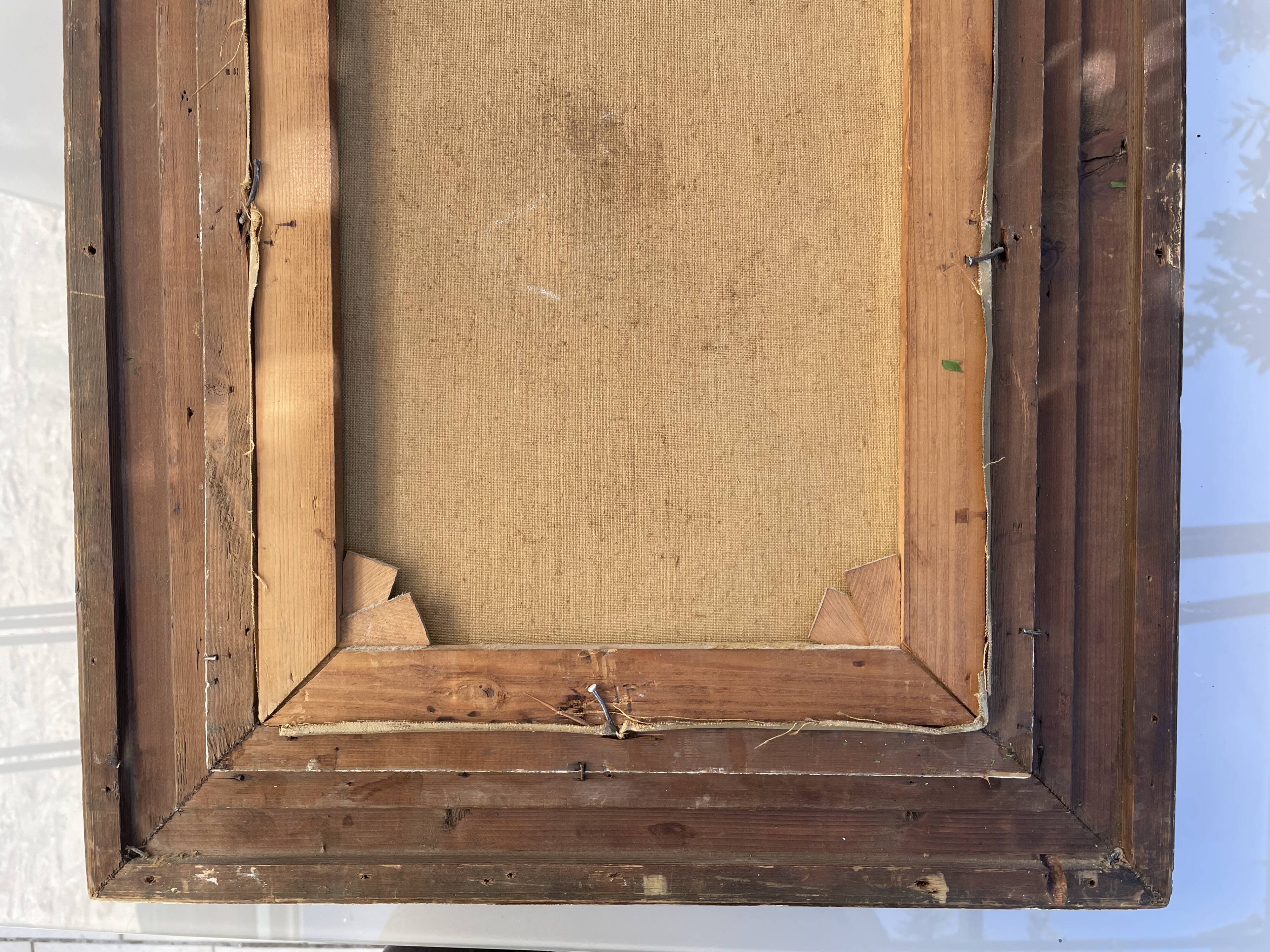 Oil on canvas, holland landscape