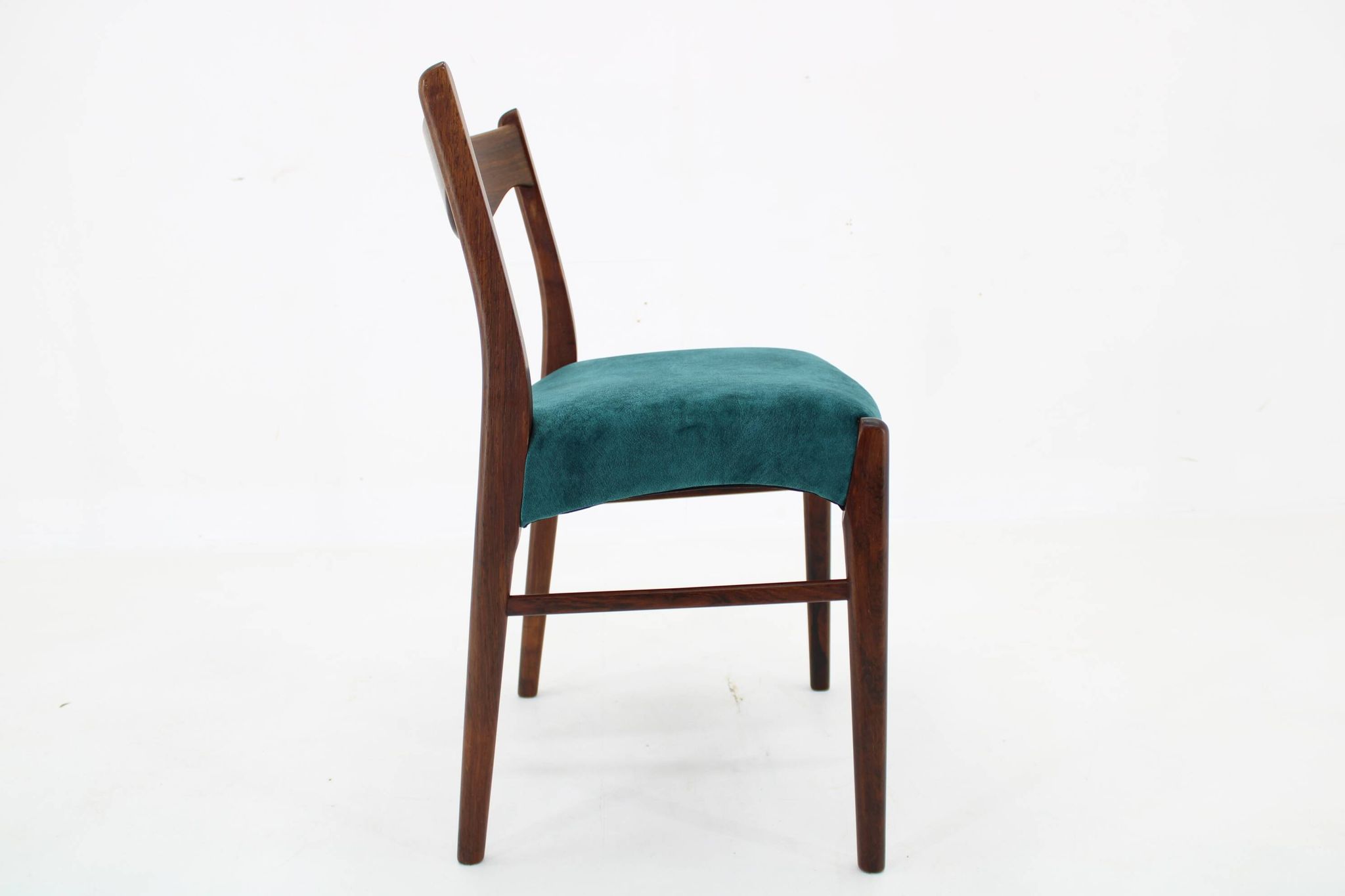 1960s Arne Wahl Iversen Set of Four Dining Chairs for Glyngøre Stolefabrik, Denmark