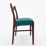 1960s Arne Wahl Iversen Set of Four Dining Chairs for Glyngøre Stolefabrik, Denmark